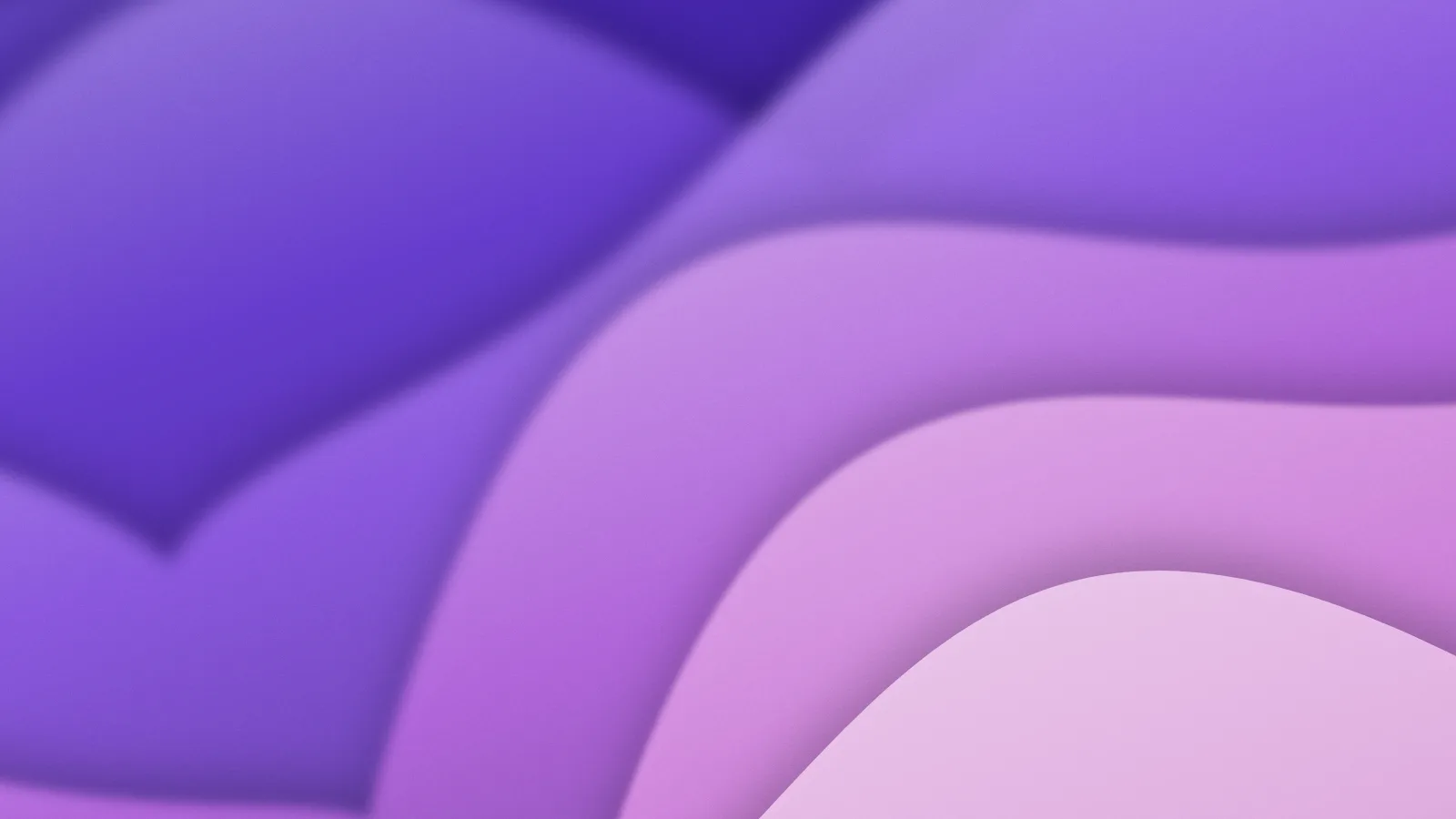 Fundo para YouTube (banner do canal): desfoque, véus, na paleta violeta, 2560 × 1440