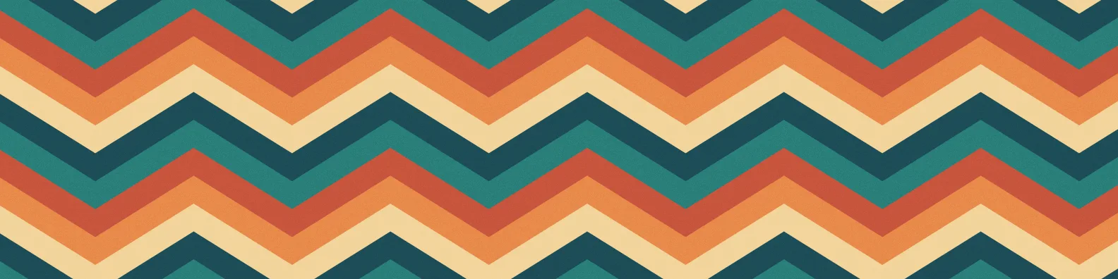 Fundo para LinkedIn (capa do perfil): geometria, divisas, na paleta terracota, 1584 × 396