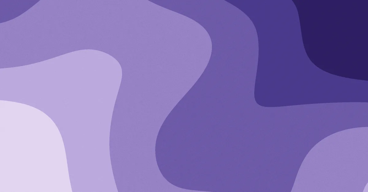 Fundo para LinkedIn (post com imagem): degraus, suaves, na paleta lavanda, 1200 × 627