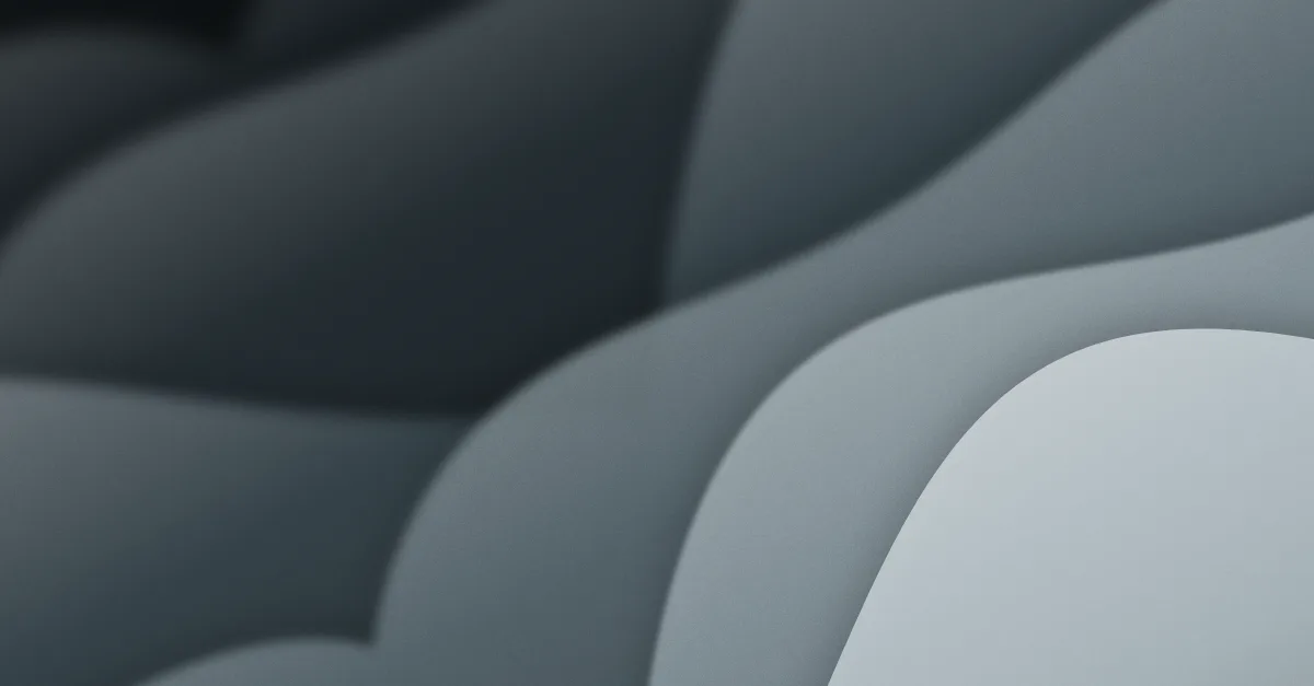 Fundo para LinkedIn (post com imagem): desfoque, véus, na paleta grafite, 1200 × 627