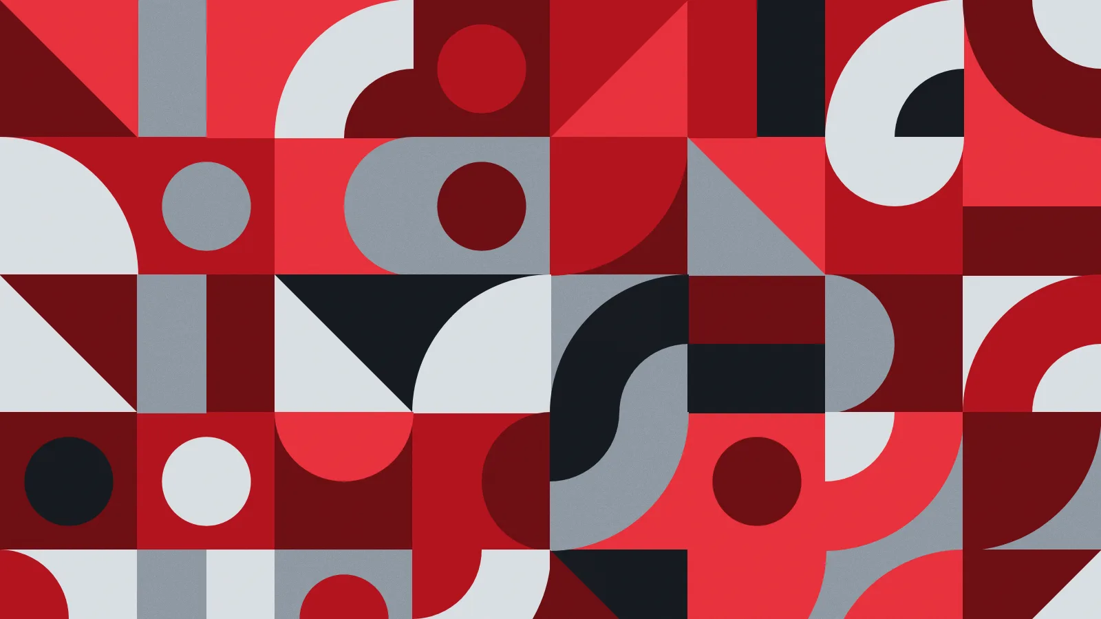 Papel de parede: geometria, ladrilhos, na paleta carmim, 3840 × 2160